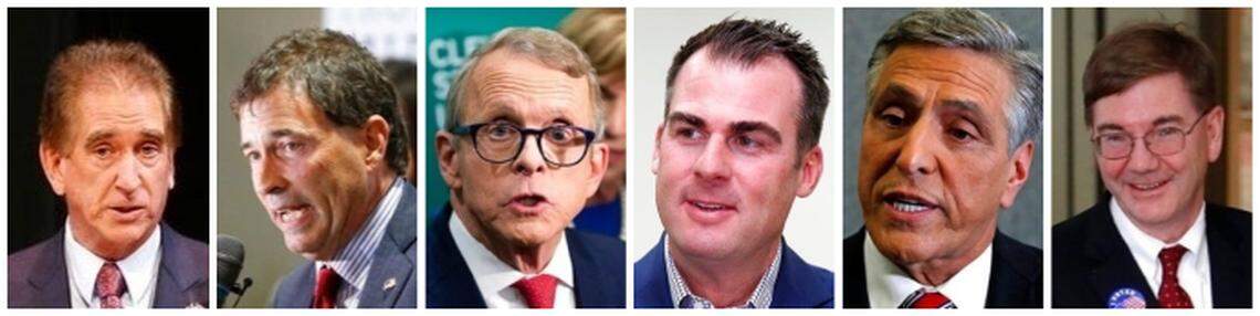 Jim Renacci, Troy Balderson, Mike DeWine, Kevin Stitt, Lou Barletta, Keith Rothfus