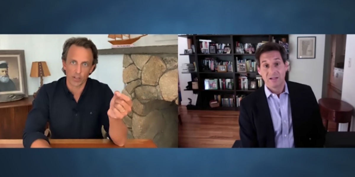 Seth Meyers interviews John Berman about his electoral college documentary