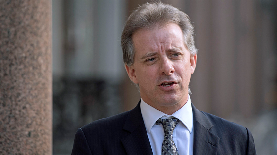 Christopher Steele is the author of the Trump-Russia dossier.