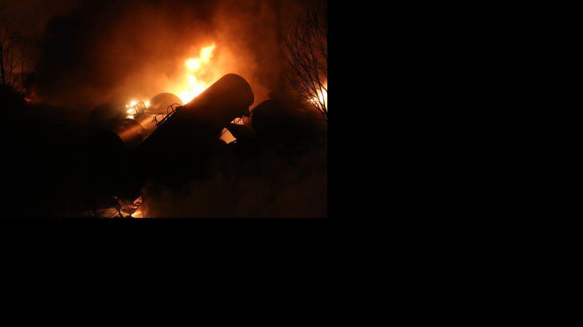 APTOPIX Train Derailment