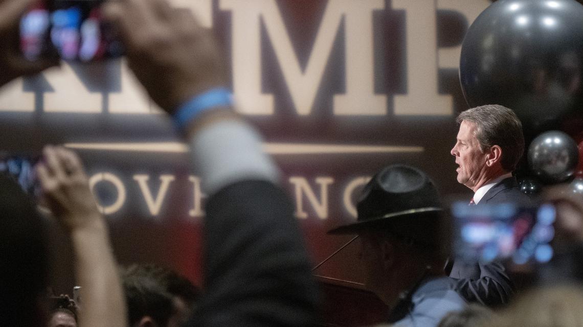 Kemp declares victory in governor’s race as Abrams camp holds on to runoff possibility