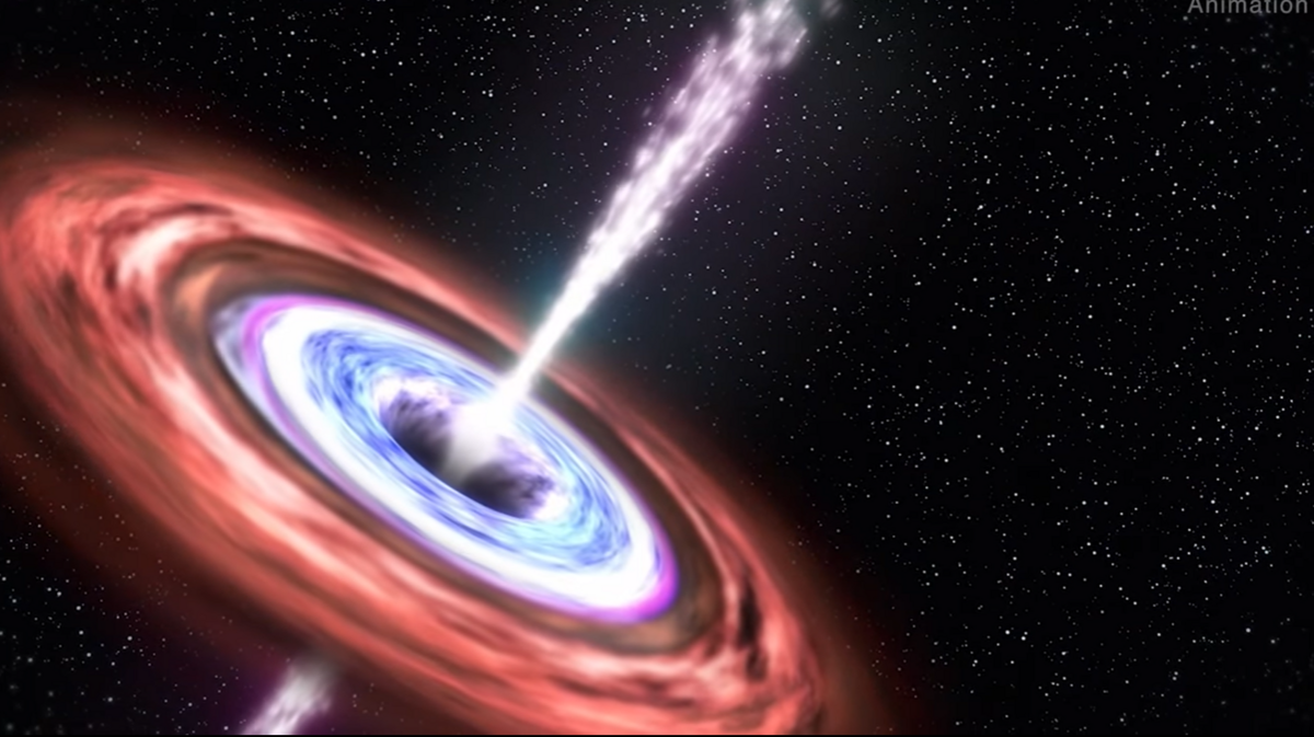 Scientists once believed that at the core of the Milky Way galaxy lay “a sleeping monster” that weighed four million times our sun’s mass. Credits: NASA’s Goddard Space Flight Center; Paul Morris, Lead Producer