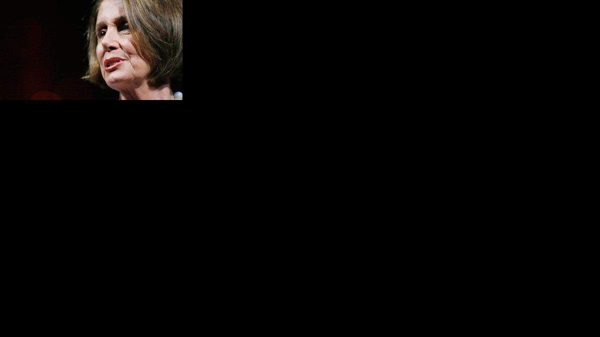 Speaker of the House Nancy Pelosi
