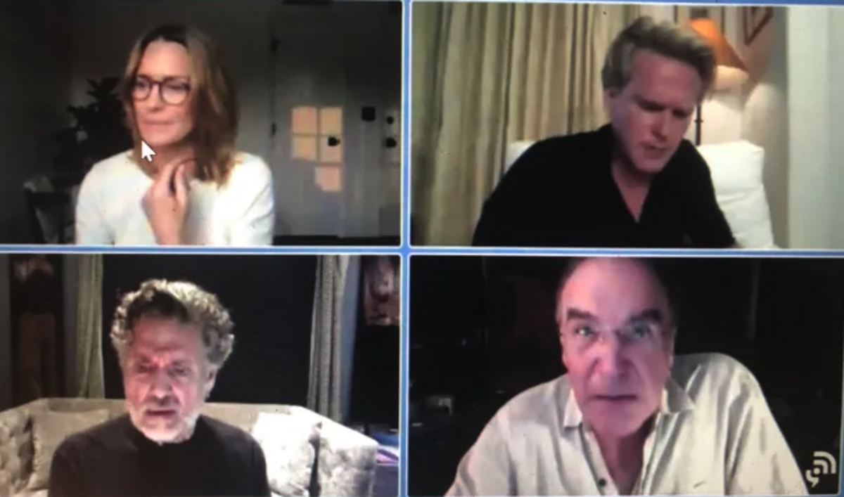 “A Virtual Princess Bride Reunion” was an online event meant to raise money for Democrats in Wisconsin and Joe Biden