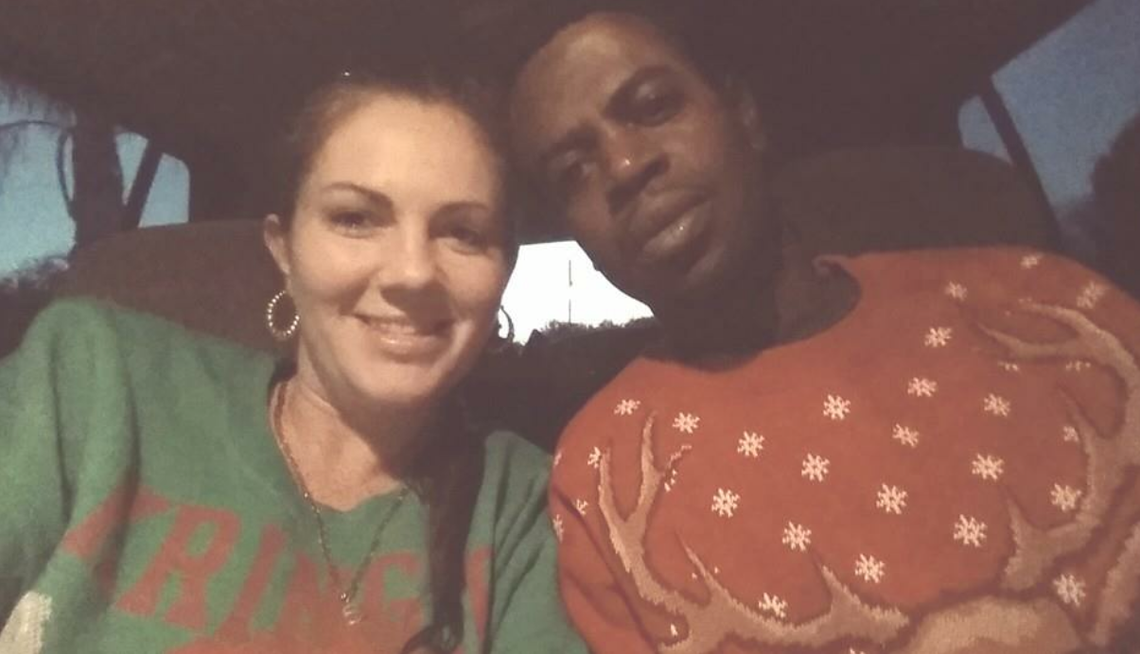 Brittany Graham with her husband, Lavontaye Graham, before he was incarcerated on drug charges in 2016.