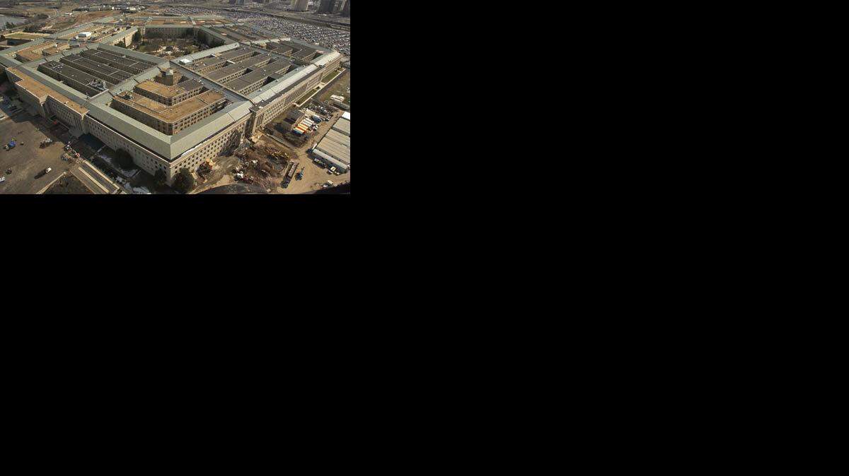 The Pentagon in northern Virginia is headquarters of the Department of Defense.