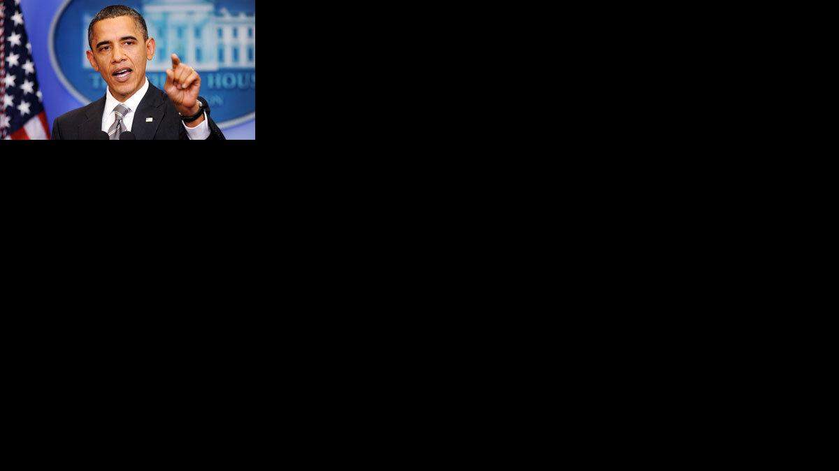 President Obama speaks about the tax cut deal