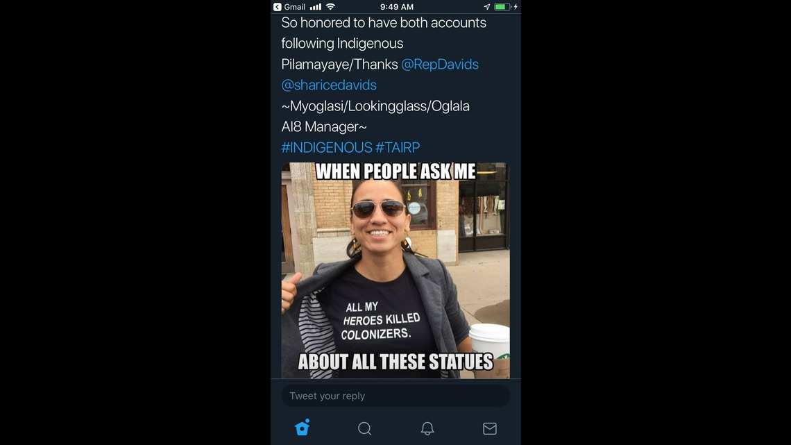 Republicans attack Native American rep for T-shirt about killing ‘colonizers’