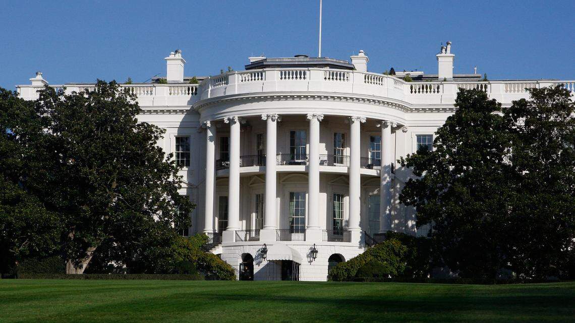FILE - The White House in Washington, in this Tuesday, Nov. 18,2008 file photo. (AP Photo/Ron Edmonds)