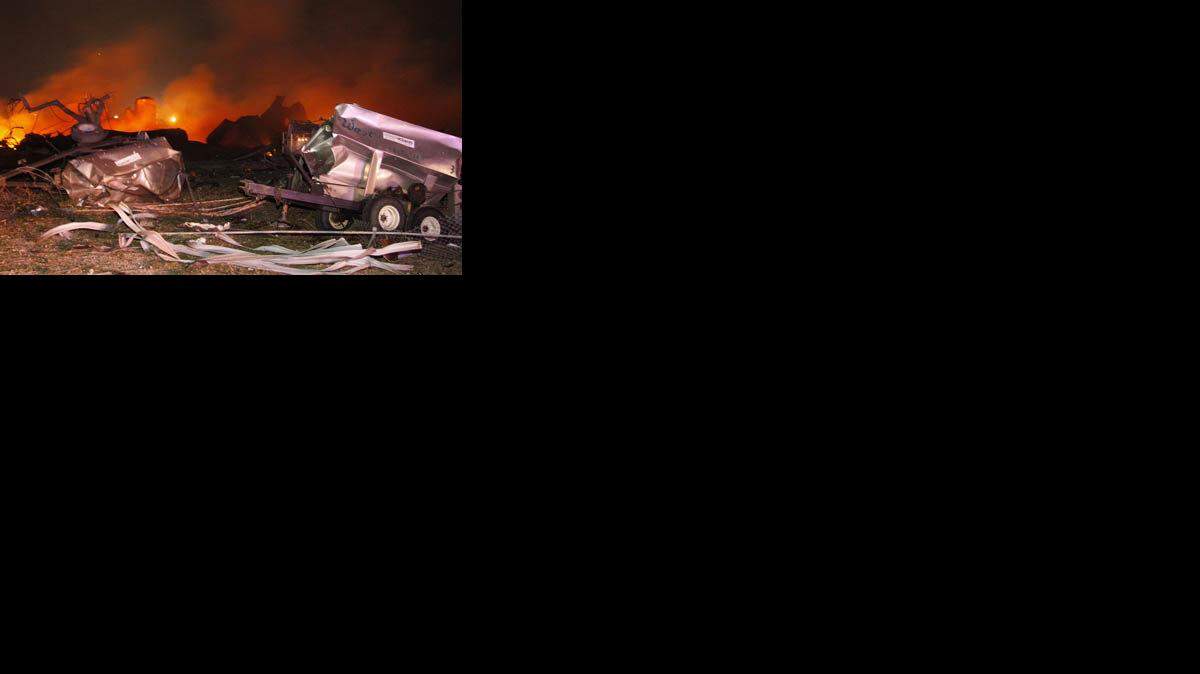 US NEWS TEXAS-EXPLOSION 2 DA