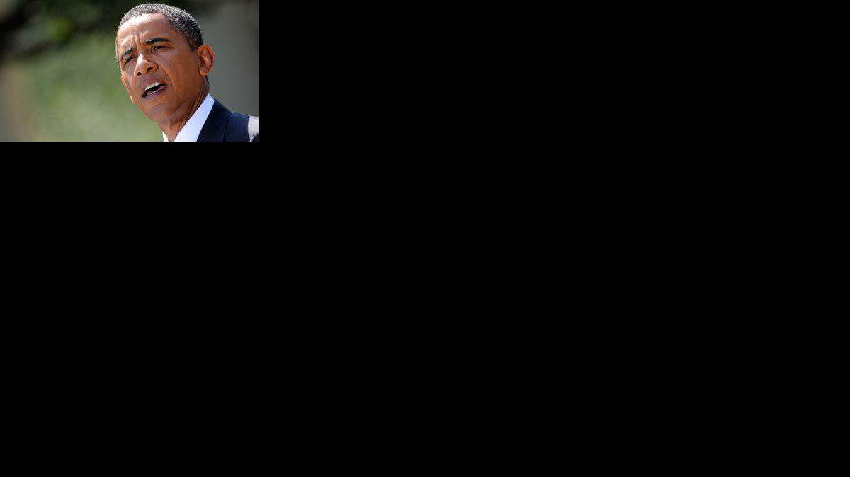 President Barack Obama delivers a statement following the Economic Daily Briefing.