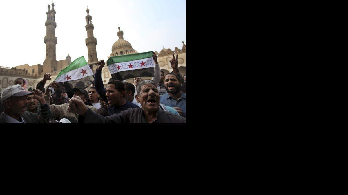 Mideast Egypt Syria