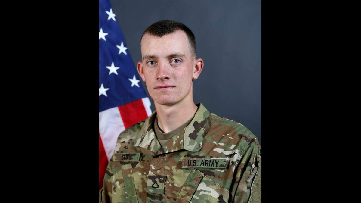 Private First Class Matthew A. Cox, who joined the Army Oct. 11, 2017, was part of a Military Police company at Guantanamo Bay, Cuba.