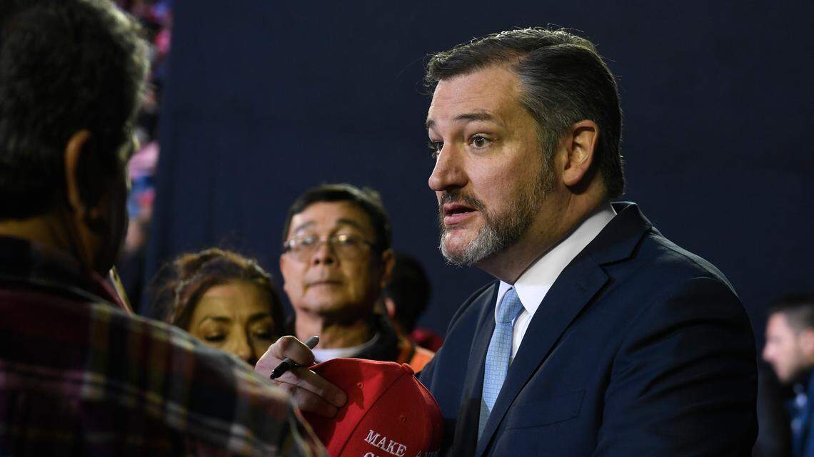 Did Ted Cruz convince Trump to stay neutral in race between Kobach and Marshall?