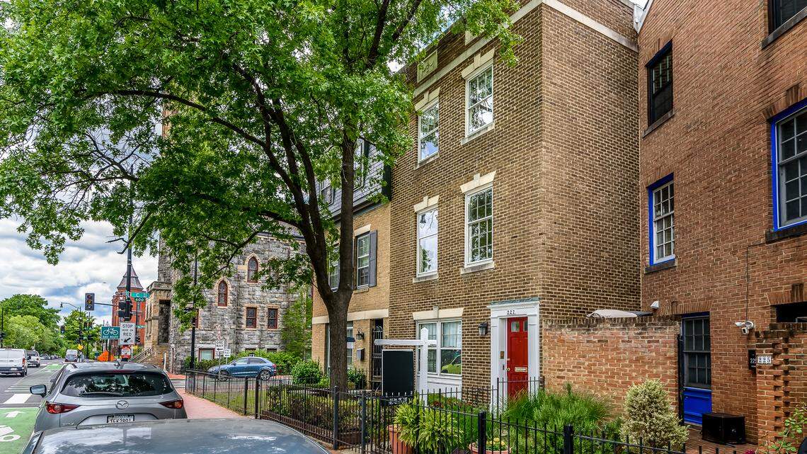 President Obama lived in this DC townhouse listed for $1.2 million. Take a look