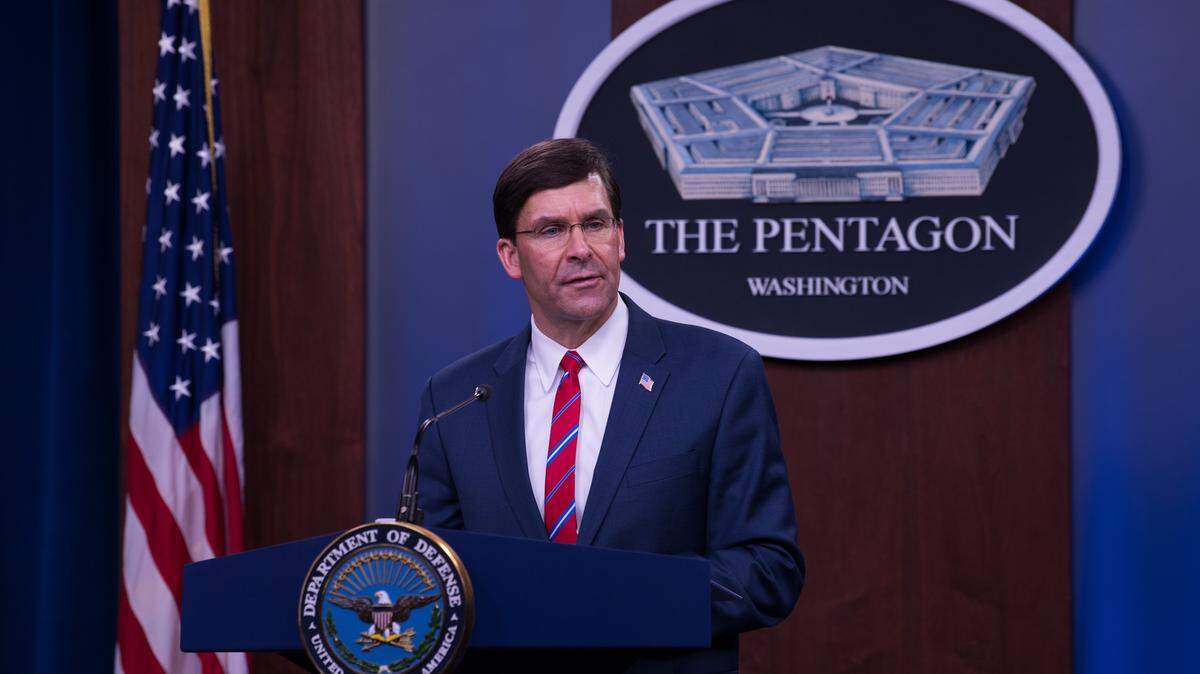 Former Defense Secretary Mark Esper.