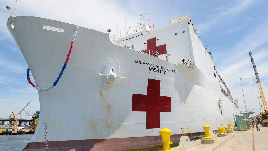 As field hospital requests skyrocket, military shifts some for coronavirus patients