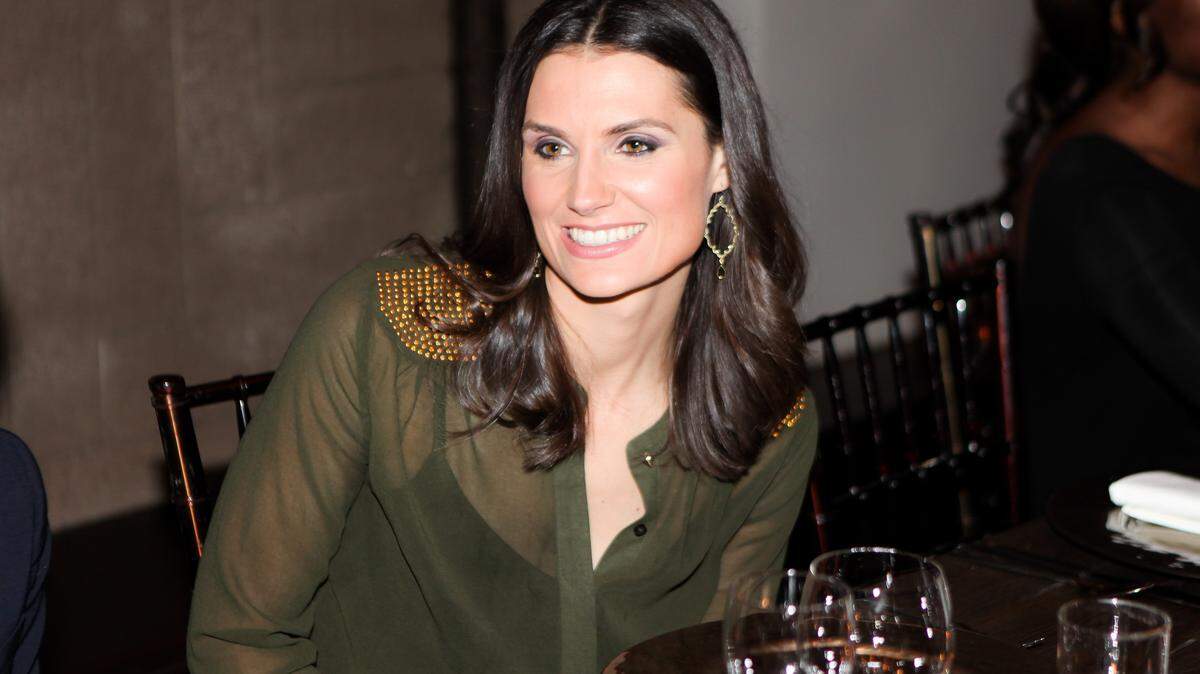 Krystal Ball attends A Dinner for Innovators hosted by WIE and PUKU in New York in December 2013.