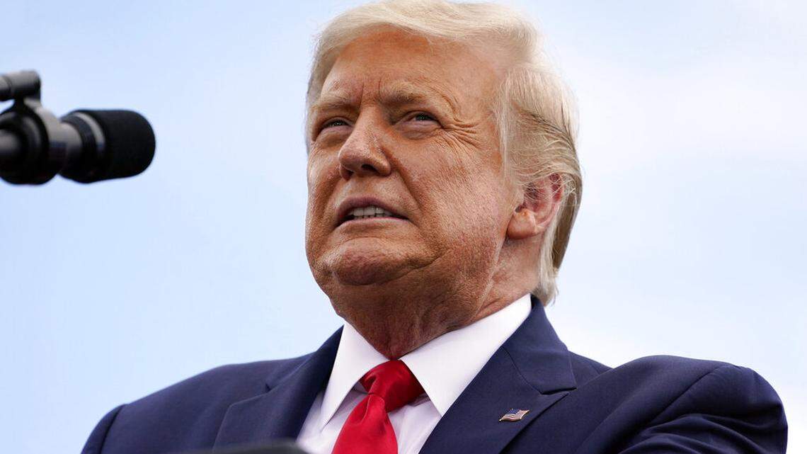 A majority of Americans in a new poll say President Donald Trump is at least somewhat responsible for the U.S. Capitol riot. (AP Photo/Evan Vucci, File)