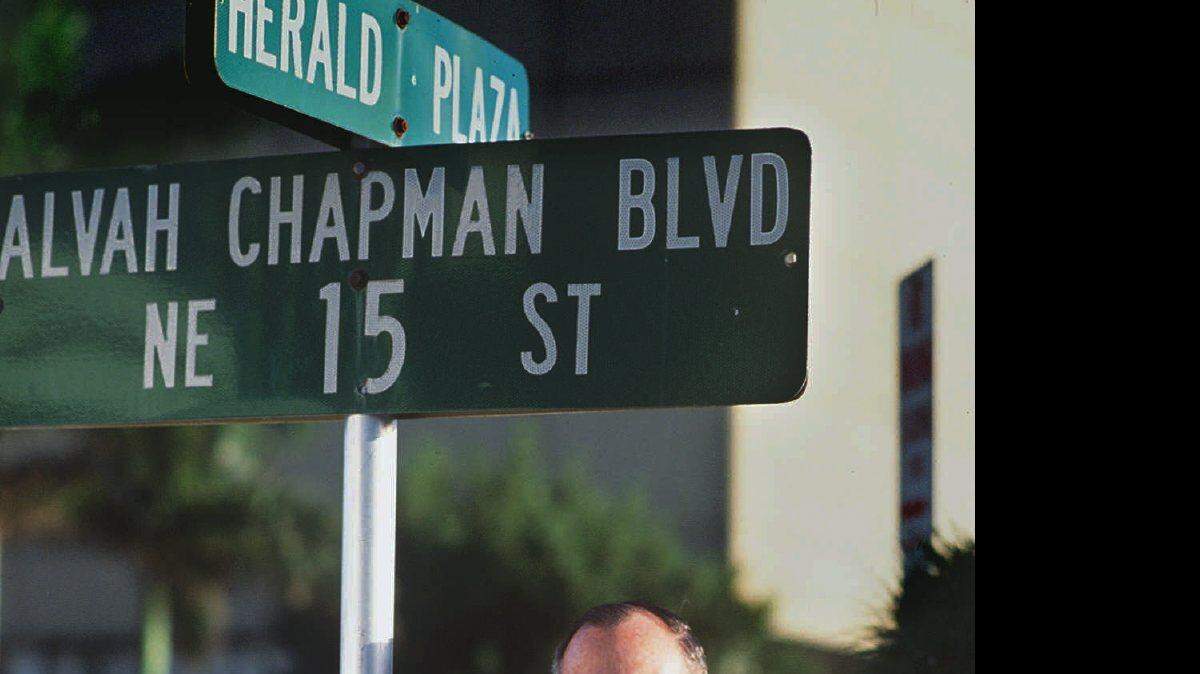 Alvah H. Chapman Jr. in 1998.