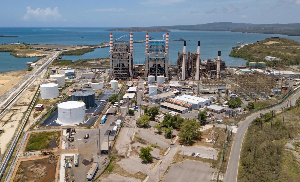 The Costa Sur Power Plant Complex in Guayanilla, Puerto Rico. It took 11 months for the Puerto Rico Electric Power Authority to restore power across the island, but federal law limited use of FEMA funds to work that  simply restored disaster-damaged installations to their pre-hurricane state. In Puerto Rico, that left the grid antiquated.