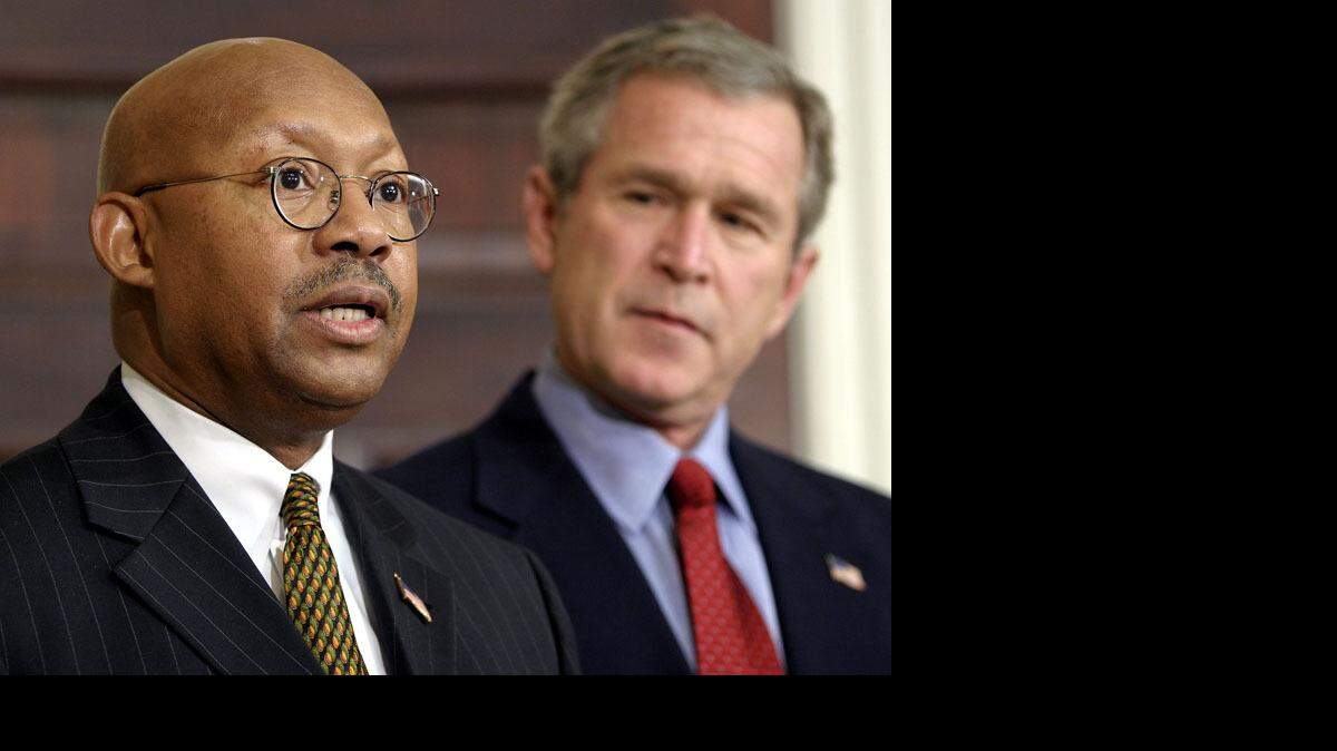 In 2003, President George W. Bush nominated Alphonso Jackson as Secretary of the Department of Housing and Urban Development.