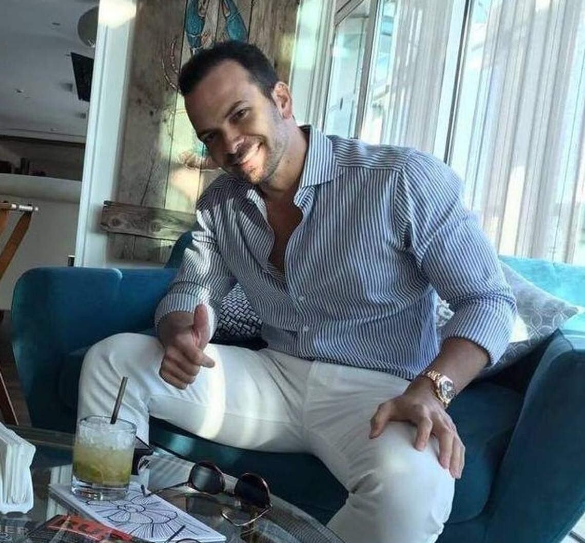 This screenshot of a photo on his Facebook page posted on March 14, 2017, shows Ecuadorean John C. Polit. Based in Miami, Polit was sentenced in Ecuador in 2018 as an accomplice to extortion committed by his politician father, Carlos Polit. The two were accused of hiding more than $10 million in bribe money from engineering giant Odebrecht.