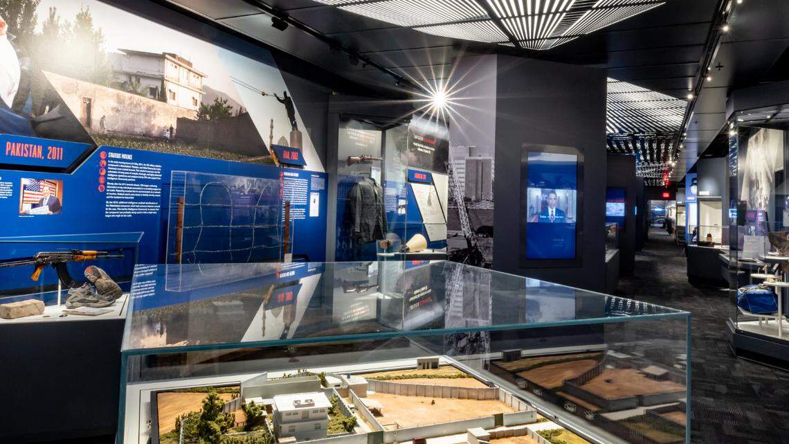 The CIA’s in-house museum at its headquarters in Langley, Virginia.