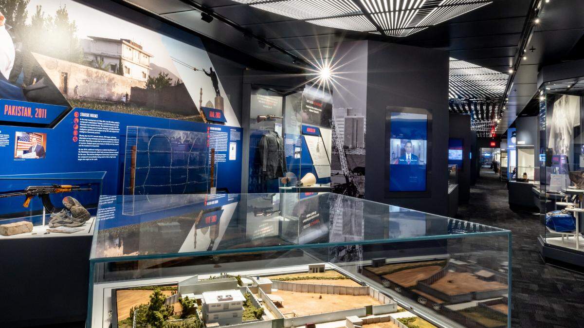 The CIA’s in-house museum at its headquarters in Langley, Virginia.