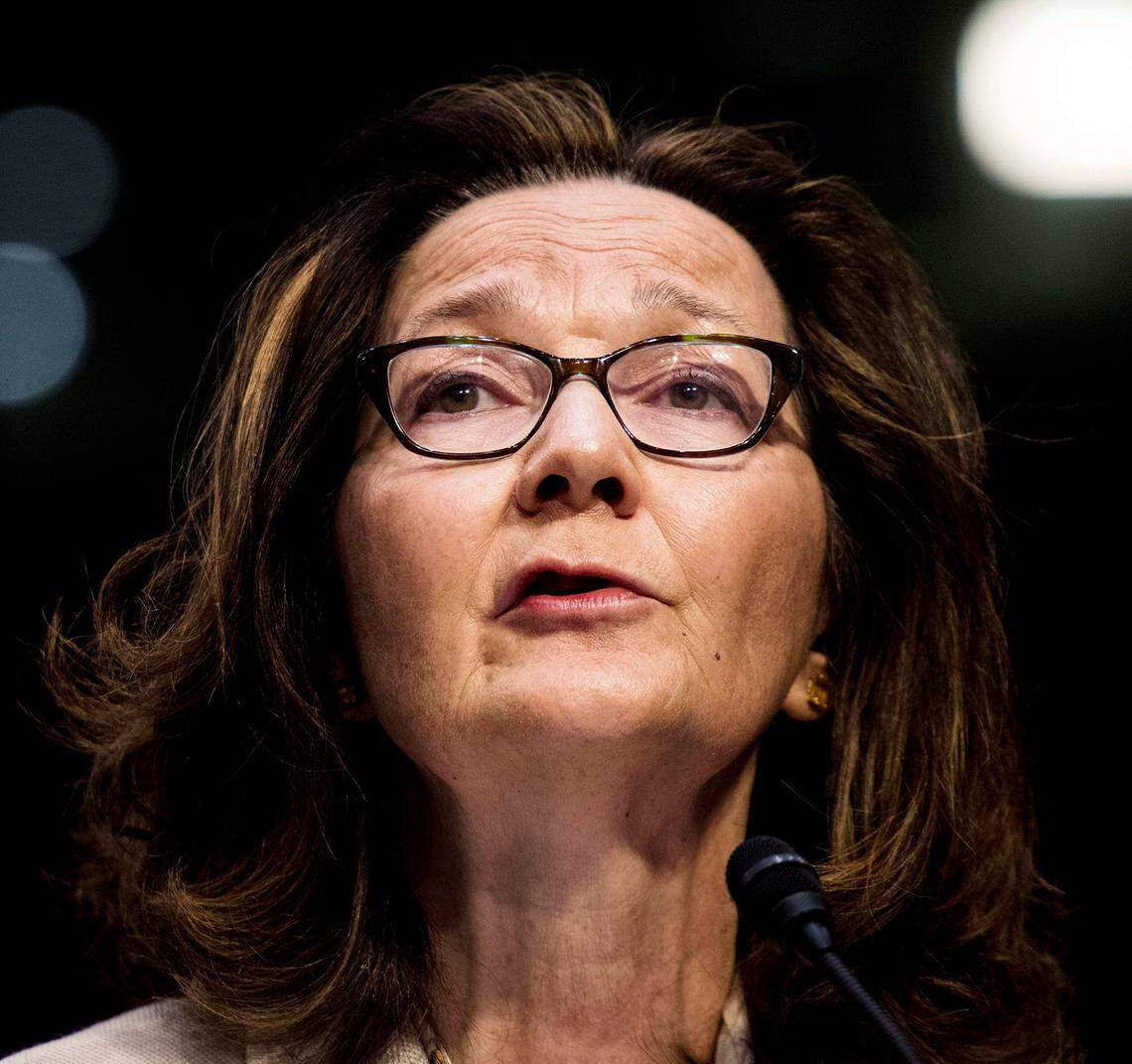 President Trump’s nominee for CIA chief, Gina Haspel testifies before the Senate Intelligence Committee in Washington, D.C., on May 9.