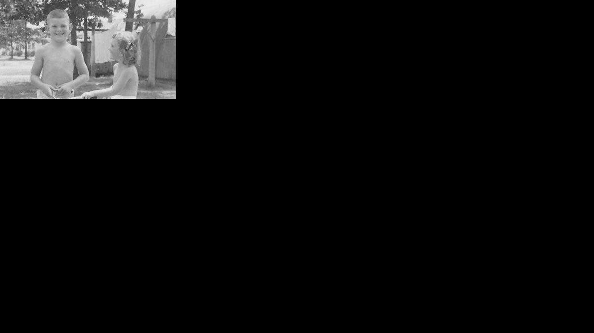Paul Akers and his younger sister, whom he called Penny, lived at Marines Base Camp Lejeune, North Carolina, during their childhood.