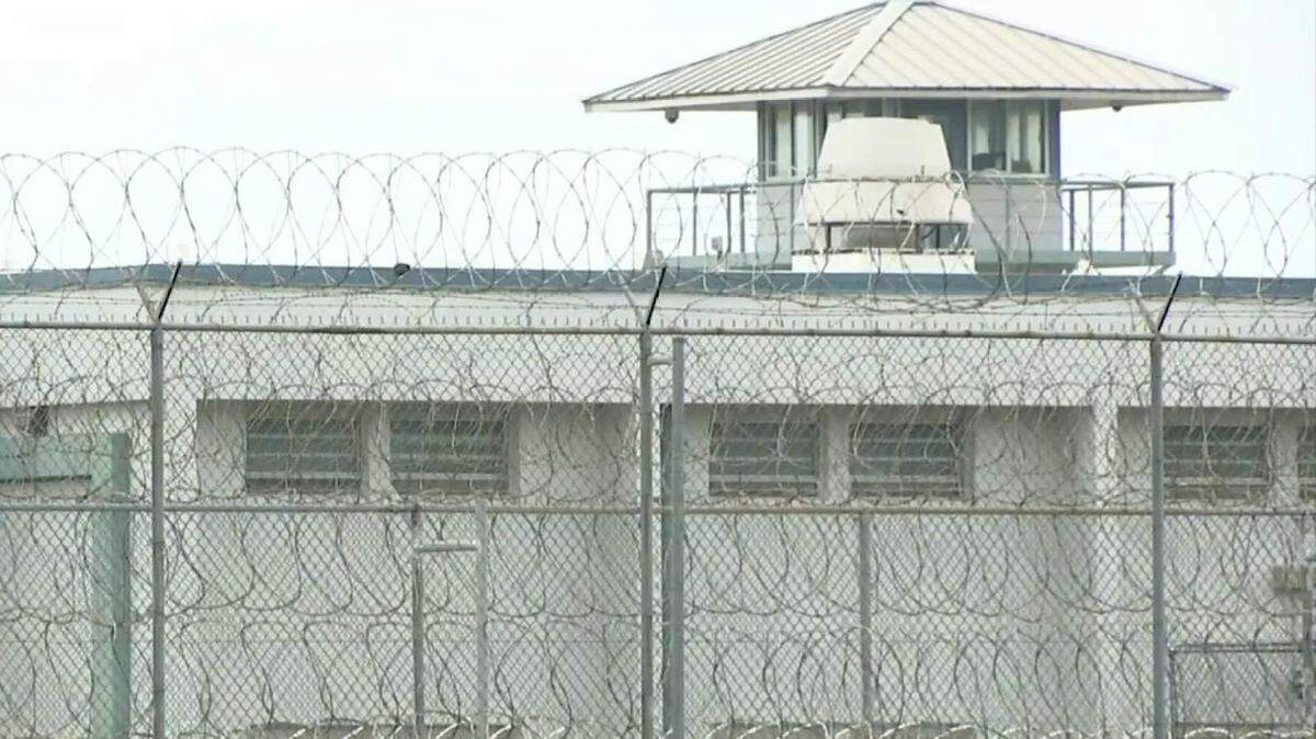At Tomoka Correctional Institution (pictured) near Daytona and other facilities, inmate would seek work outside the compound to escape from the brutal heat. The coronavirus has limited those opportunities.