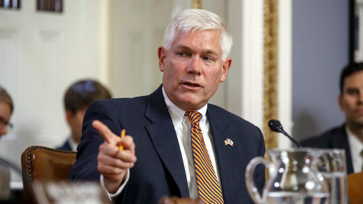 House Rules Committee Chairman Pete Sessions, R-Texas, is shown.