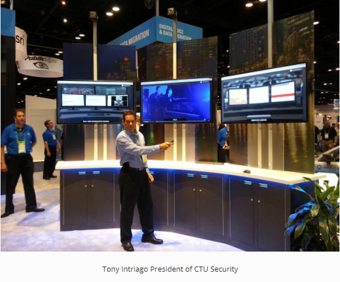 This screenshot from the website of CTU Security in Doral shows its president, Venezuelan emigre Antonio Intriago. Captured Colombians accused of participating in the July 7, 2021, assassination of Haiti’s president claim they were hired by Intriago’s company CTU Security. Relatives of the detained say they were there to provide security for wealthy people.