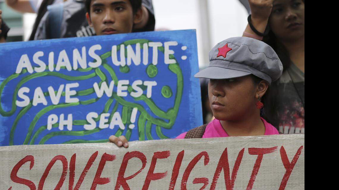 Philippines Anti China Protest