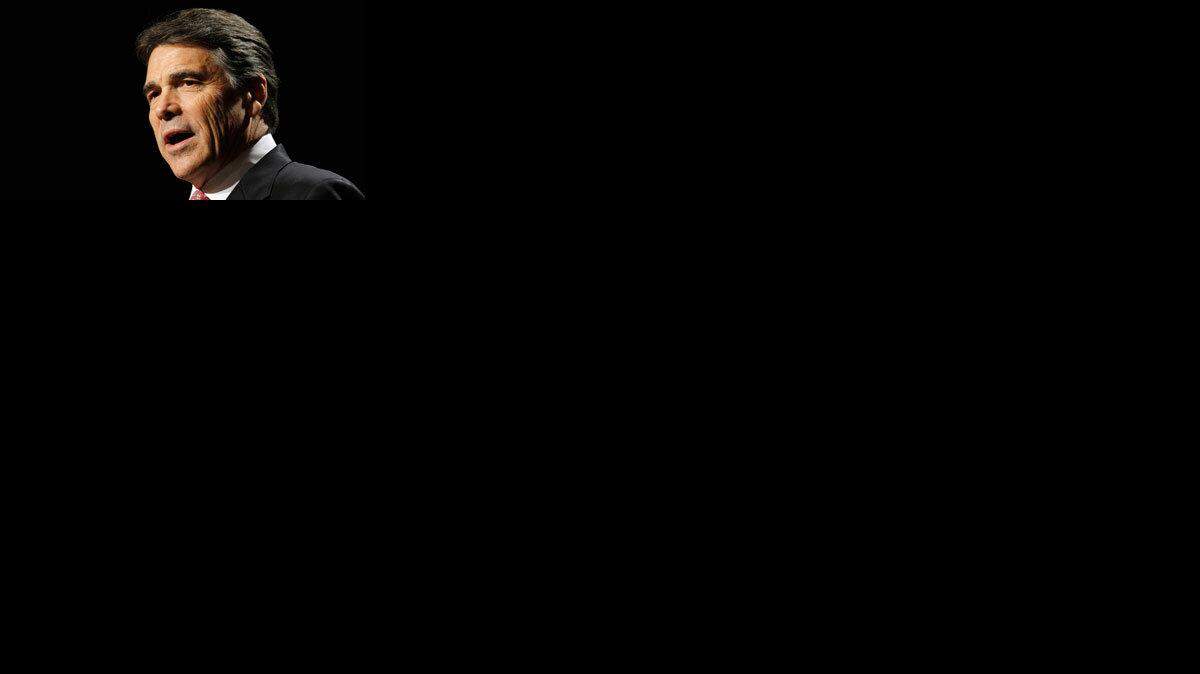 Texas Gov. Rick Perry.