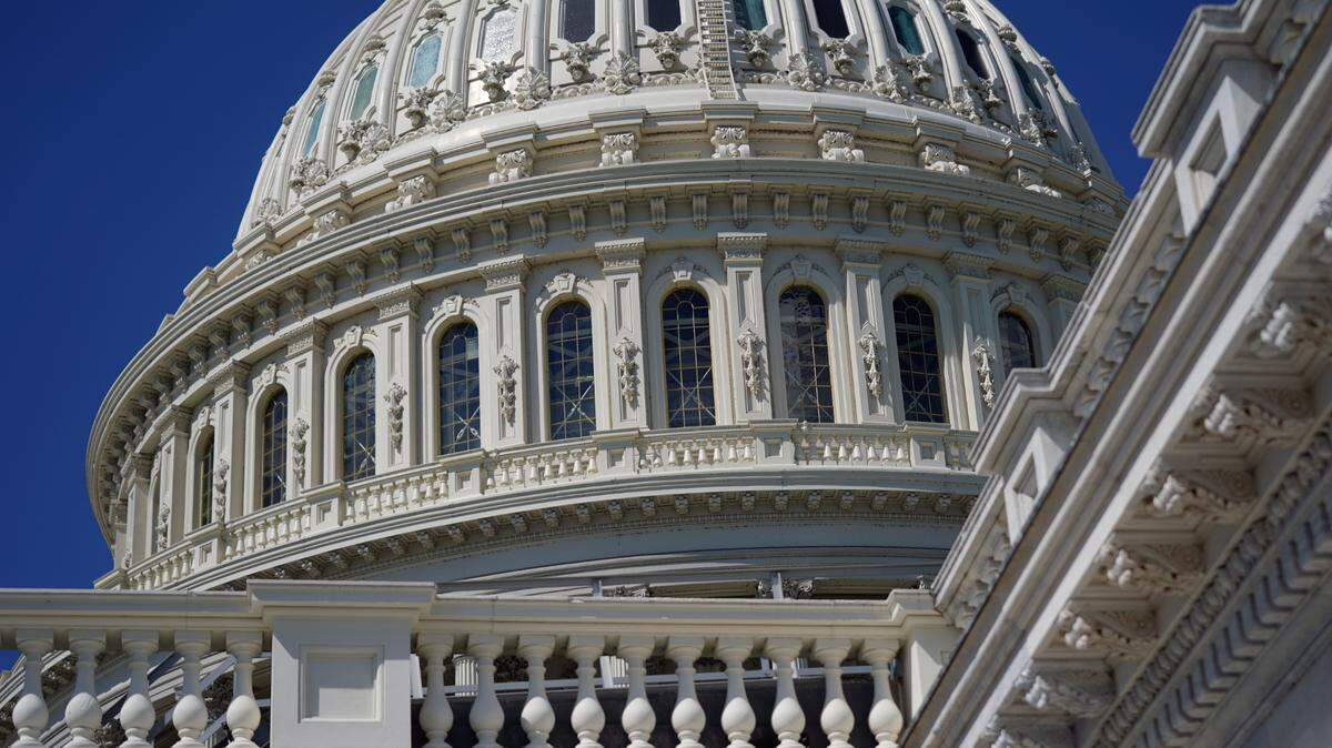 A man shot himself dead Sunday morning after crashing a burning car into barriers at the U.S. Capitol and firing gunshots into the air, police say.