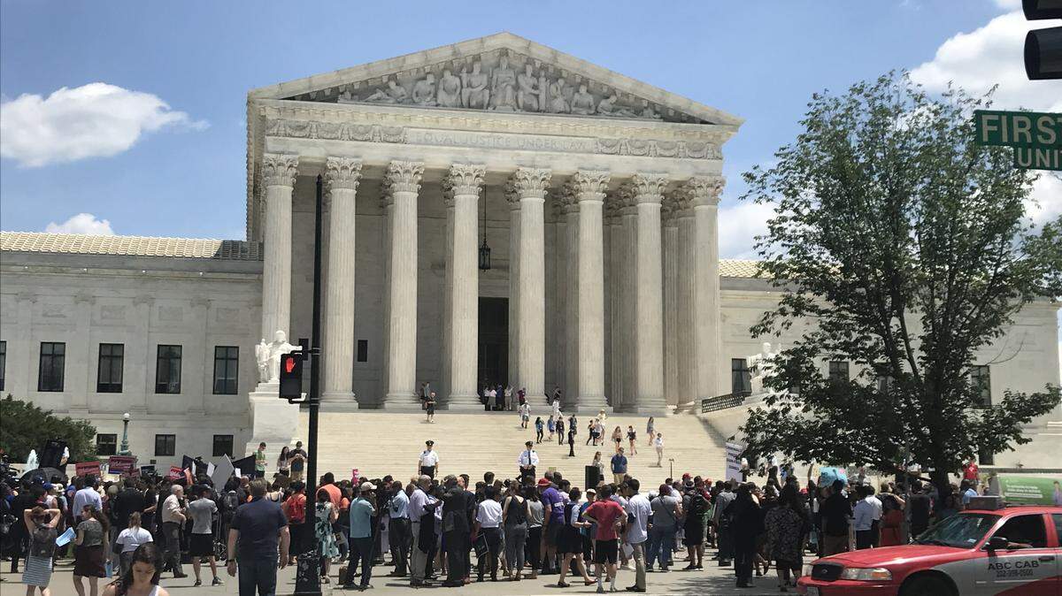 The Supreme Court building is shown June 26, 2018.