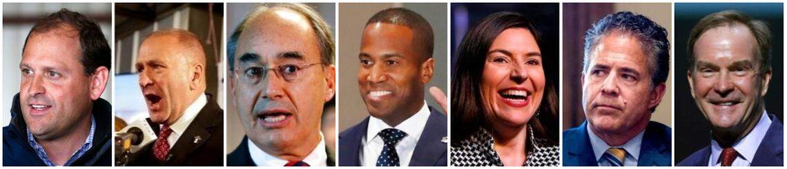 Andy Barr, Clay Higgins, Bruce Poliquin, John James, Lena Epstein, Mike Bishop, Bill Schuette