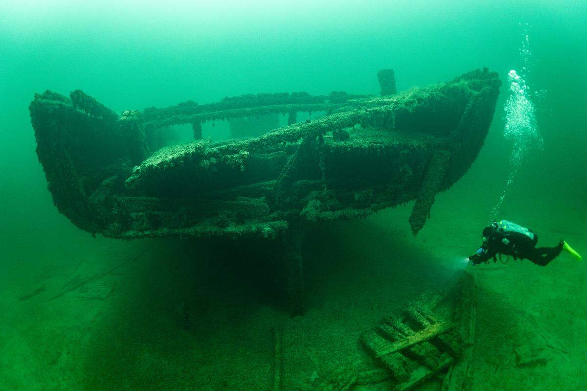 The stern of the ship.