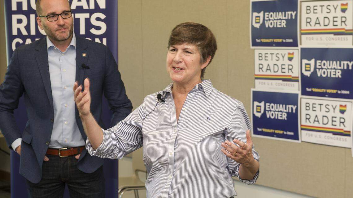 Betsy Rader, Democratic candidate for the U.S. Congressional 14th district in Ohio.