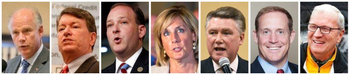 Dan Donovan, John Faso, Lee Zeldin, Claudia Tenney, Mark Harris, Ted Budd, Kevin Cramer