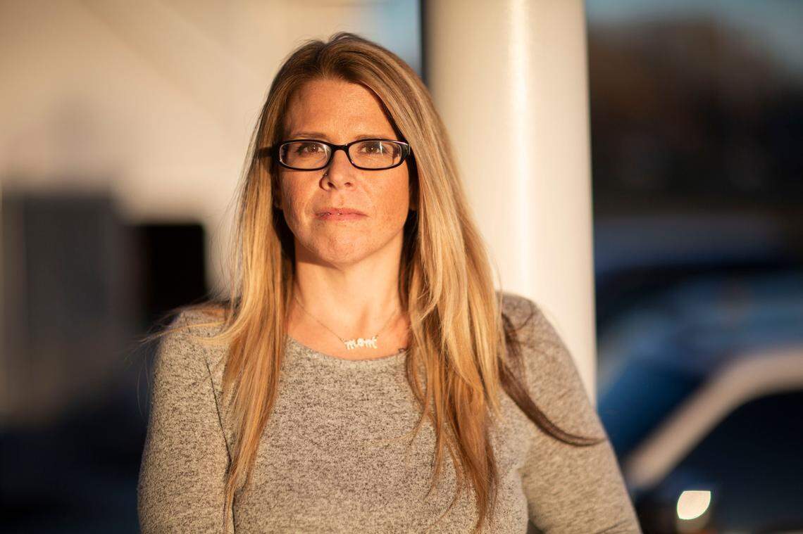 ‘He lost a brotherhood,’ says Elizabeth Morrissey, wife of retired Coast Guard rescue swimmer Claude Morrissey. They complained that she was crudely groped by one of his superiors officers in May 2018. It derailed Morrissey’s career.