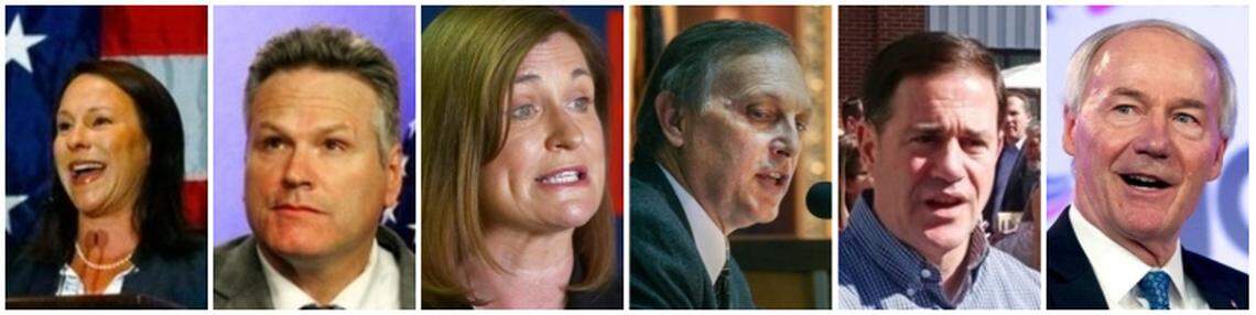 Martha Roby, Mike Dunleavy, Martha McSally, Andy Biggs, Doug Ducey, Asa Hutchinson