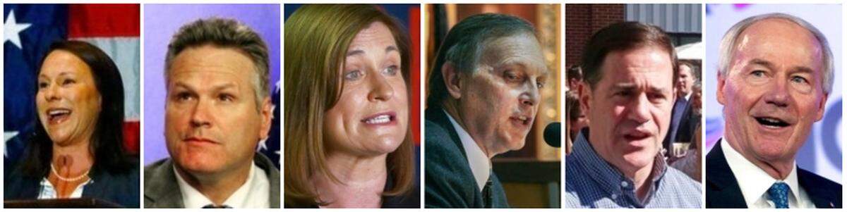 Martha Roby, Mike Dunleavy, Martha McSally, Andy Biggs, Doug Ducey, Asa Hutchinson