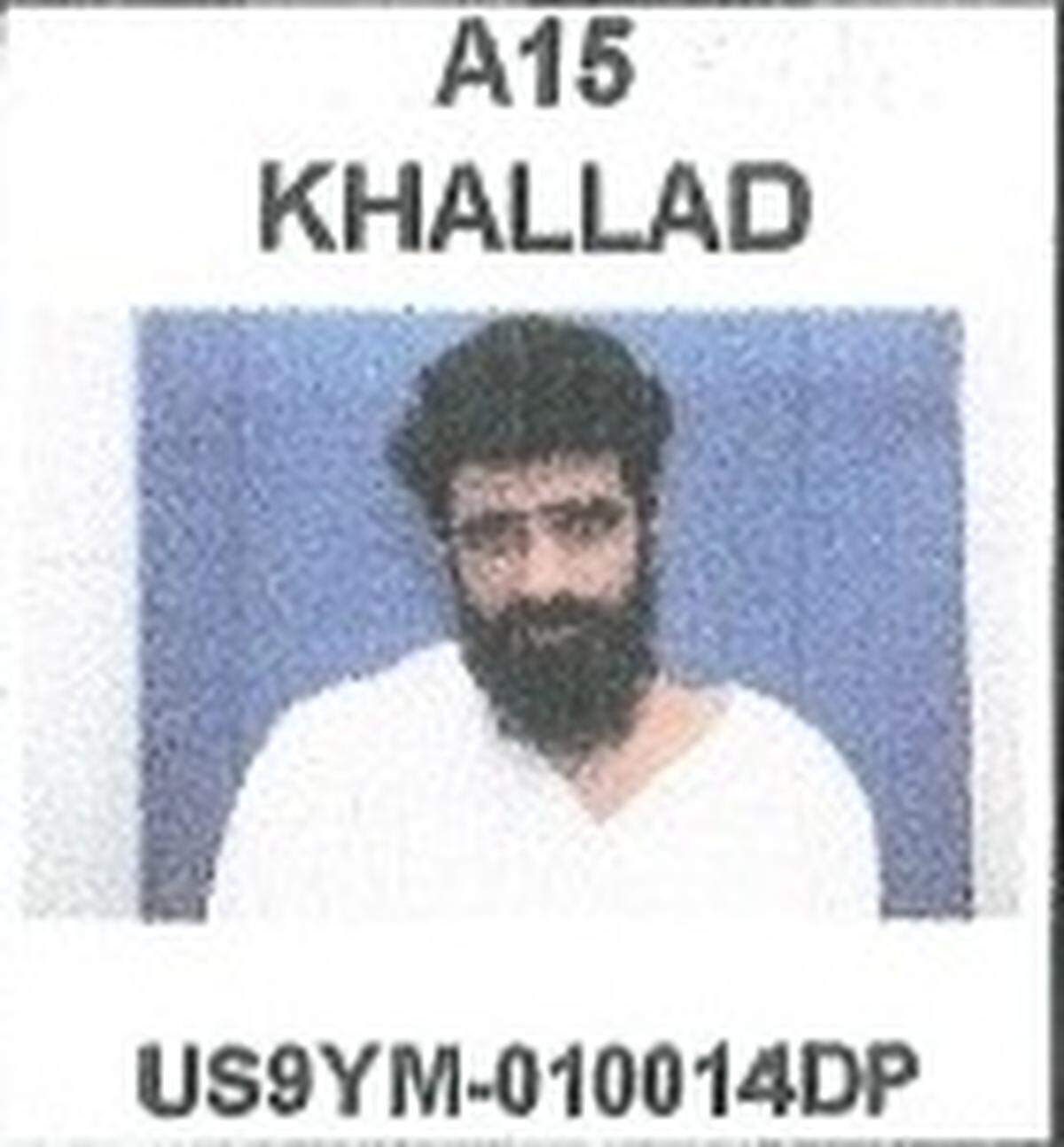 Walid bin Attash, an alleged deputy in the Sept. 11, 2001 terror attacks, soon after his 2006 transfer to Guantánamo from more than three years in the CIA's secret overseas prison network in an image obtained by McClatchy. The 9/11 charge sheet says he went by "Khallad," an alias.