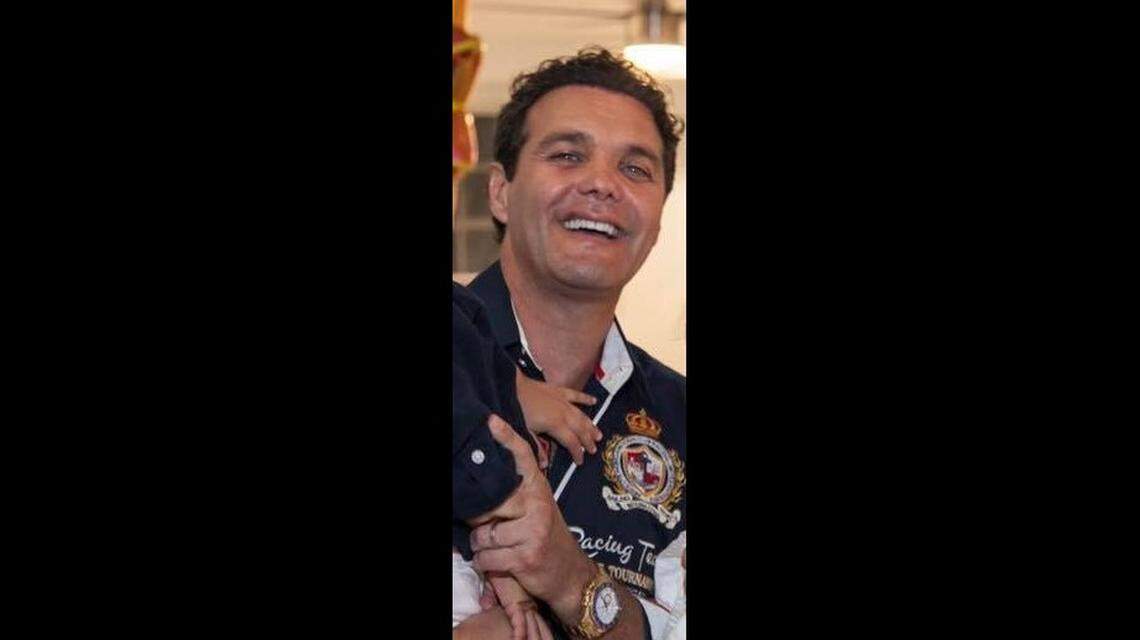 This edited Facebook photo shows Hassan Jalali Bidgoli, a Miami-area developer and general contractor who was named in a 2018 detention order in Colombia linking him to an illegal gold mining operation. Through lawyers in Miami and Colombia he denies any wrongdoing.