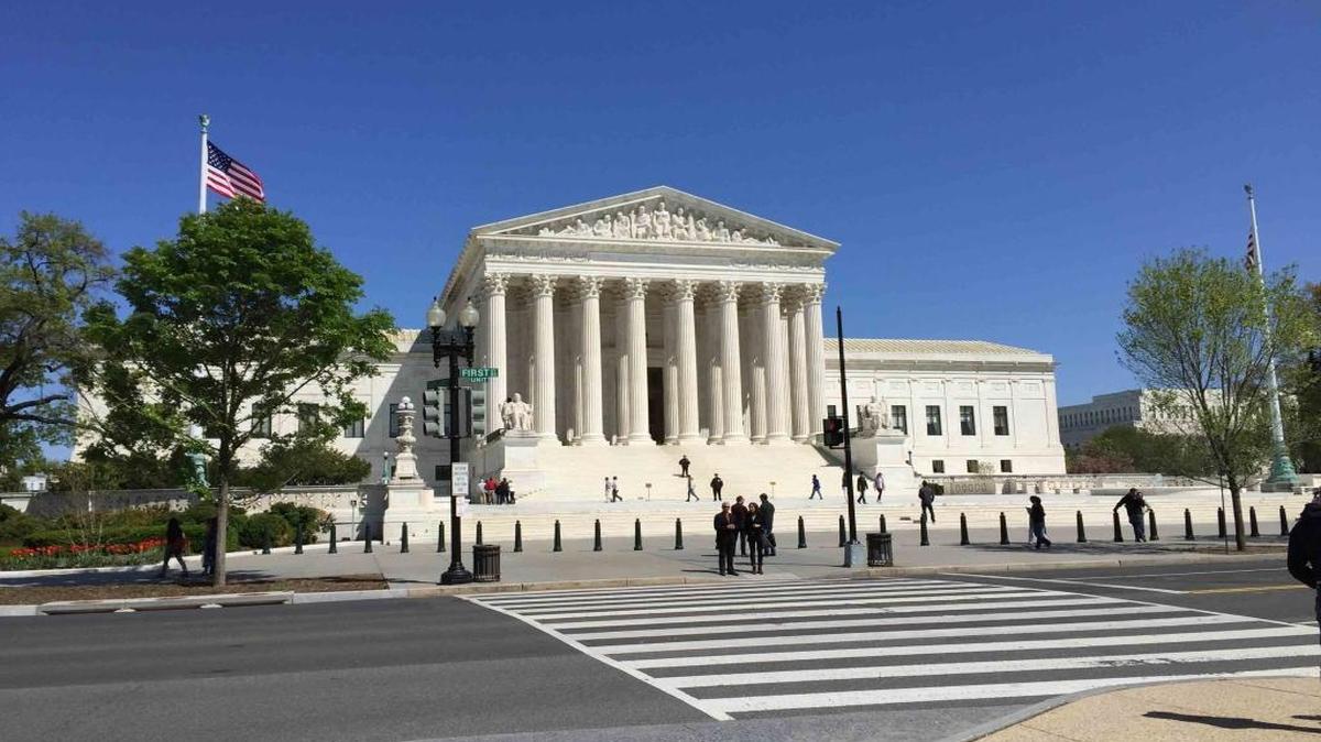 The US Supreme Court in Washington DC, April 24, 2015.
