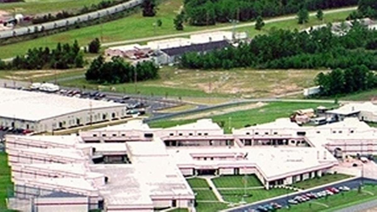 
Aerial view of the Navy Consolidated Brig in Hanahan, S.C., outside Charleston.
