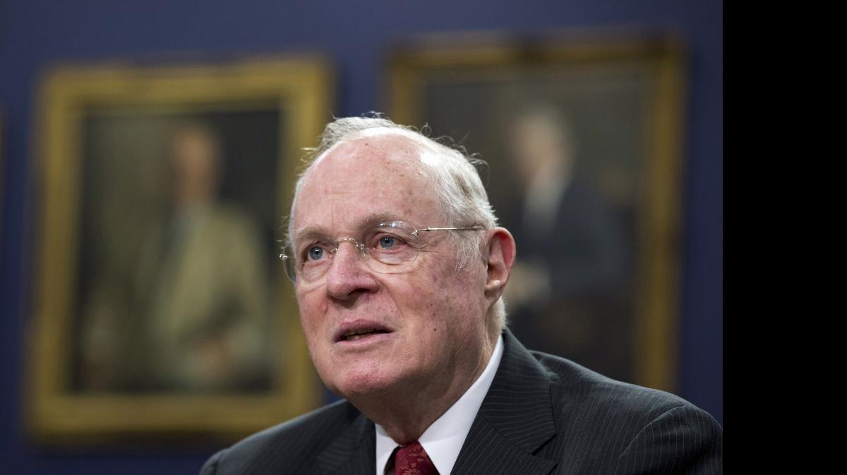 
In this March 23, 2015 file photo, Supreme Court Associate Justice Anthony Kennedy testifies on Capitol Hill in Washington. The Irish Catholic boy who came of age in Sacramento after World War II is an unlikely candidate to be the author of the Supreme Court’s major gay rights rulings. But those who have known Justice Anthony Kennedy for decades and scholars who have studied his work said he has long stressed the importance of valuing people as individuals. And he seems likely also to have been influenced in this regard by a pillar of the Sacramento legal community, a closeted gay man who hired Kennedy as a law school instructor and testified on his behalf at his high court confirmation hearings in Washington. 
